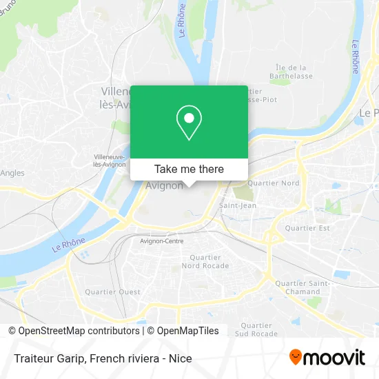 Traiteur Garip map