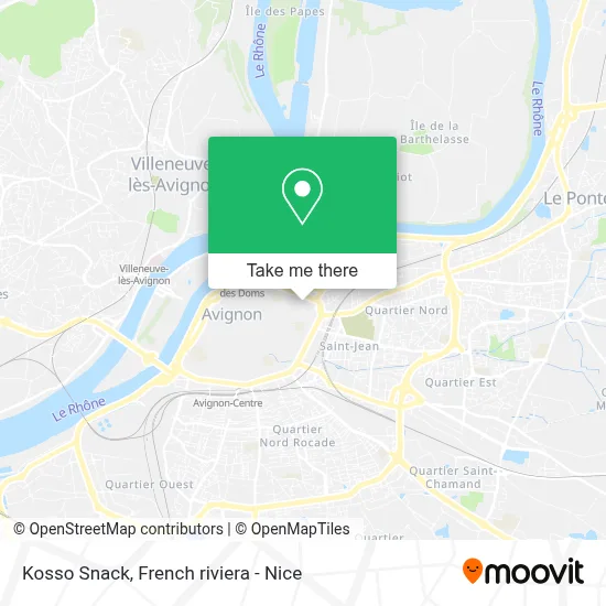 Kosso Snack map