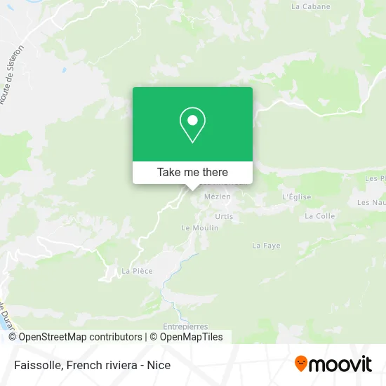 Faissolle map