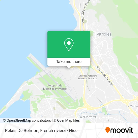 Relais De Bolmon map