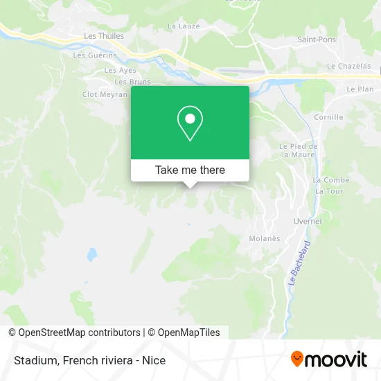 Stade map