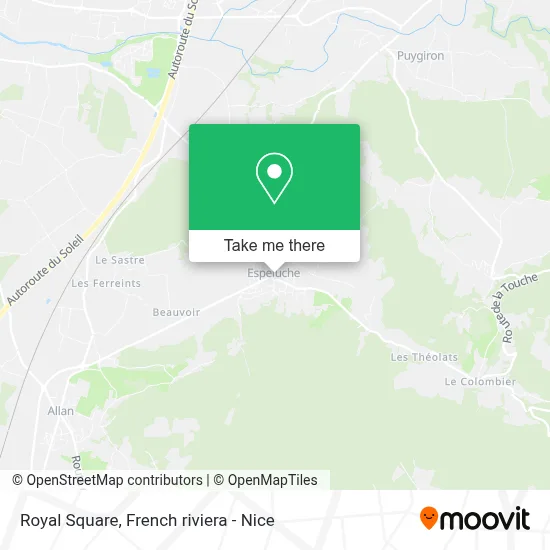 Place Royale map