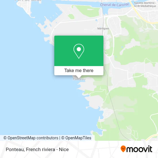Ponteau map