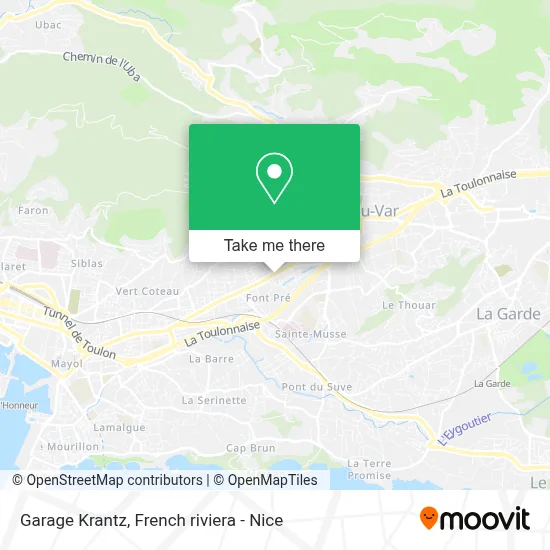 Garage Krantz map