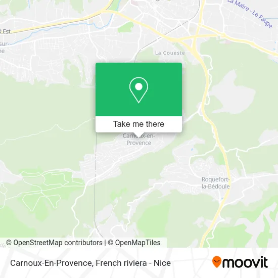 Carnoux-En-Provence map