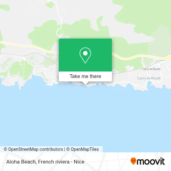 Aloha Beach map
