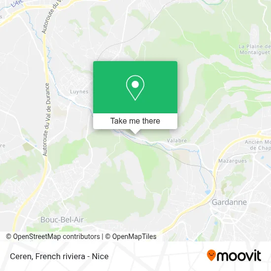 Ceren map