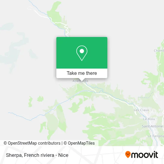 Sherpa map