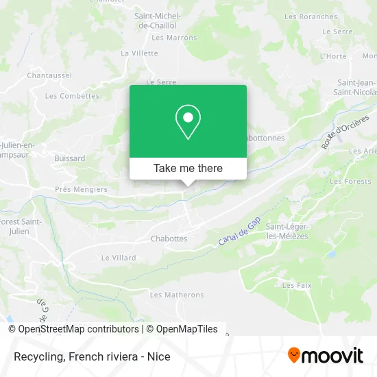 Recyclage map