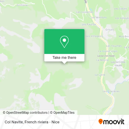Mapa Col Navite