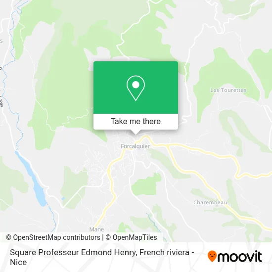 Square Professeur Edmond Henry map