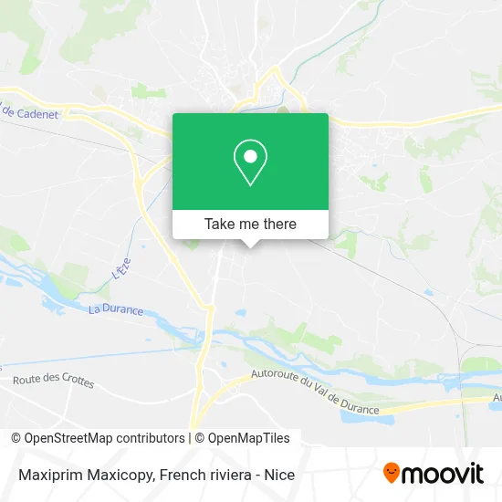 Maxiprim Maxicopy map