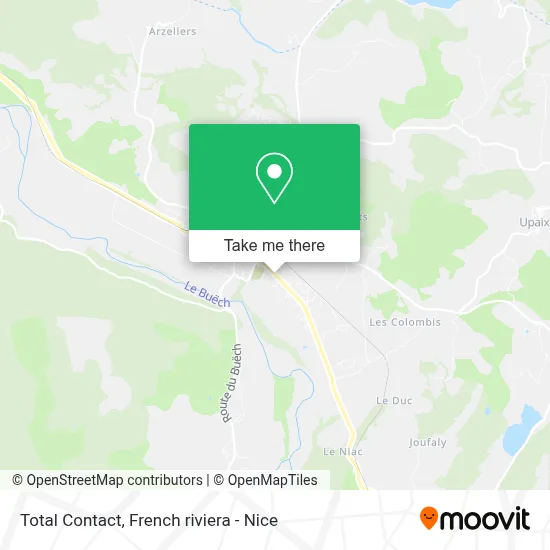 Total Contact map