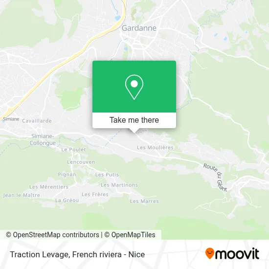 Traction Levage map