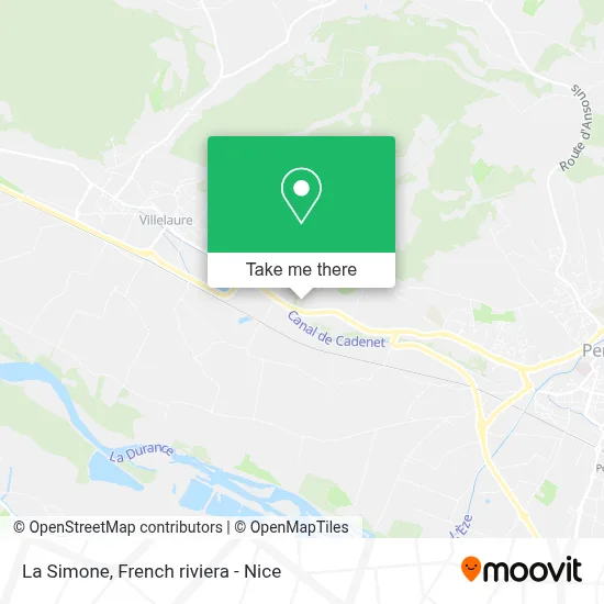 La Simone map