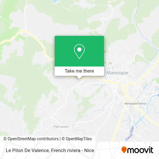 Le Pilon De Valence map
