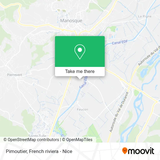 Pimoutier map