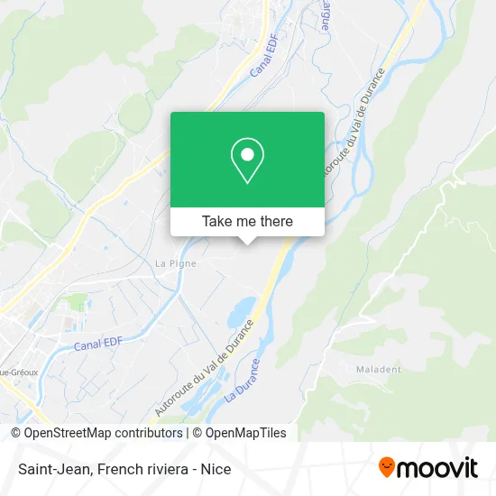 Saint-Jean map