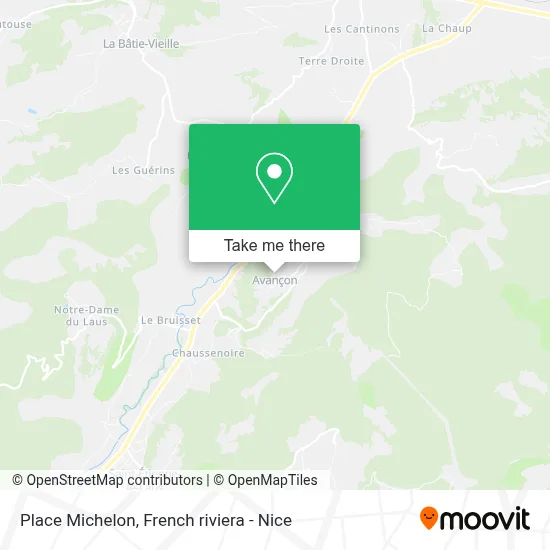 Place Michelon map
