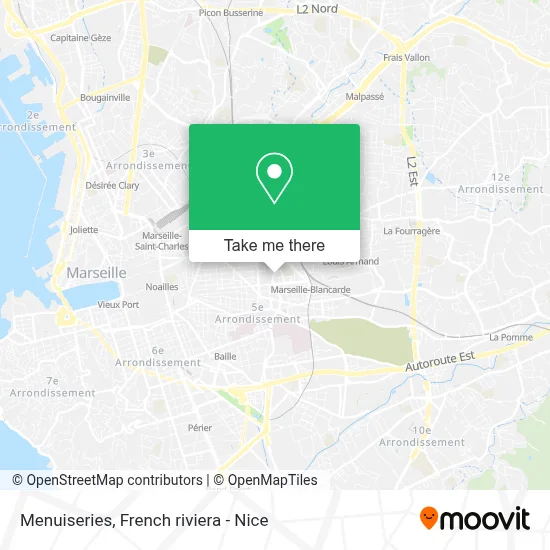 Menuiseries map