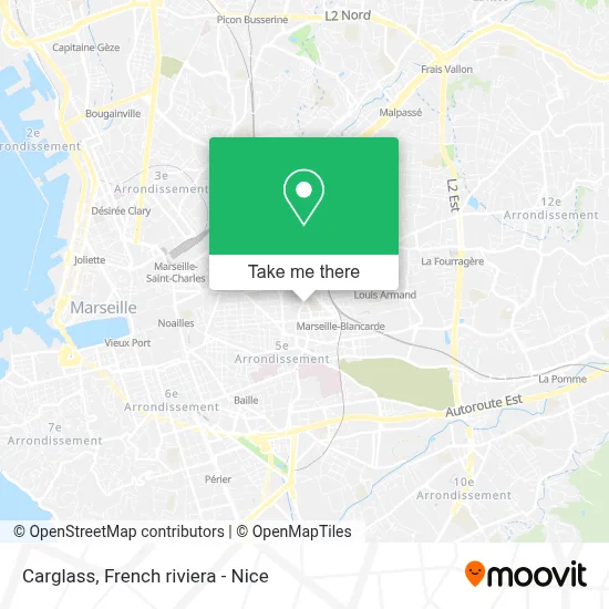 Carglass map