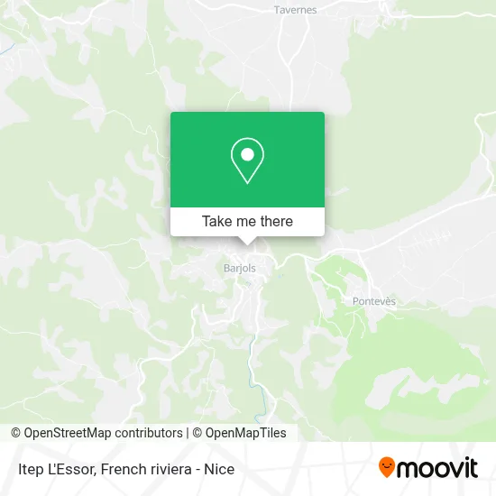 Itep L'Essor map