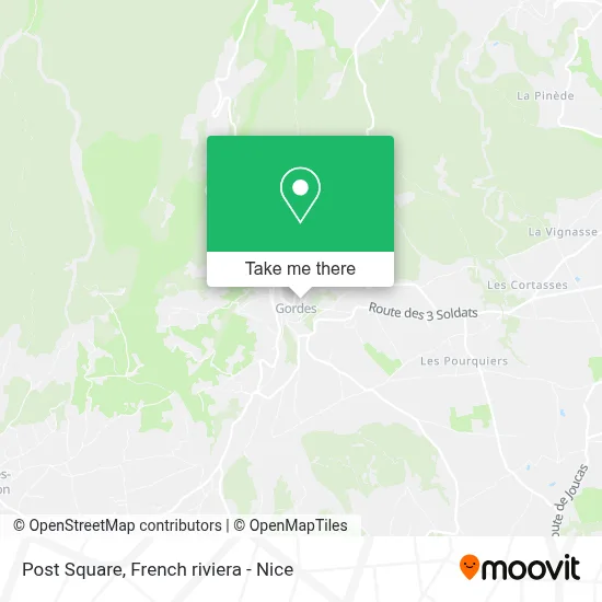 Place De La Poste map