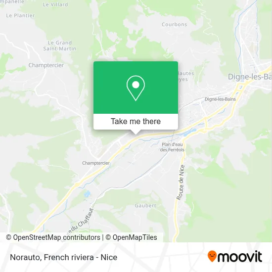 Norauto map