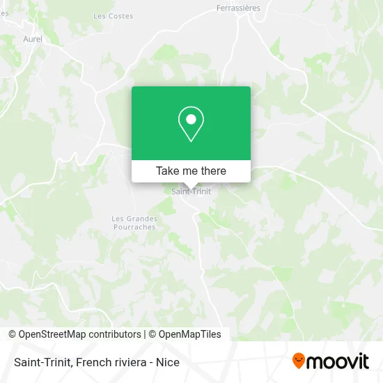 Saint-Trinit map