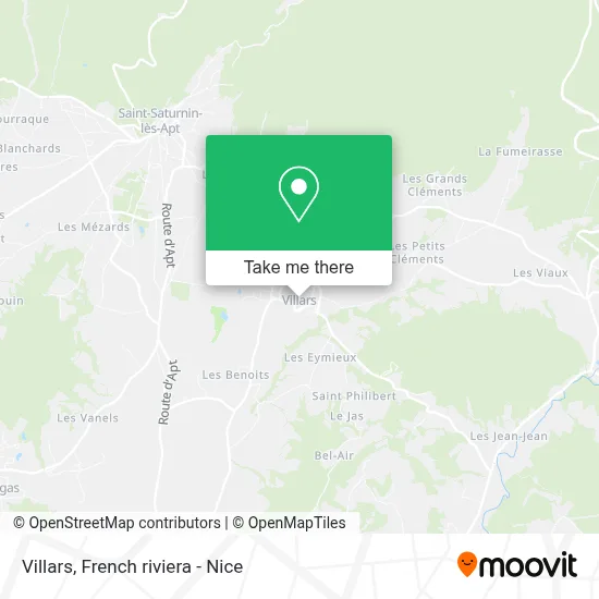 Villars map