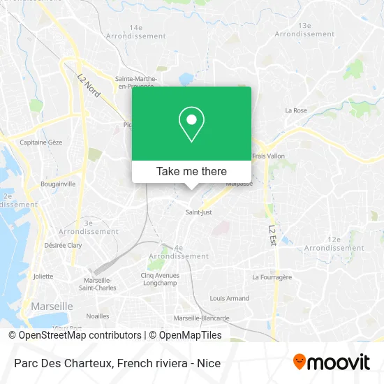 Parc Des Charteux map