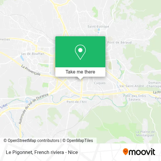 Le Pigonnet map