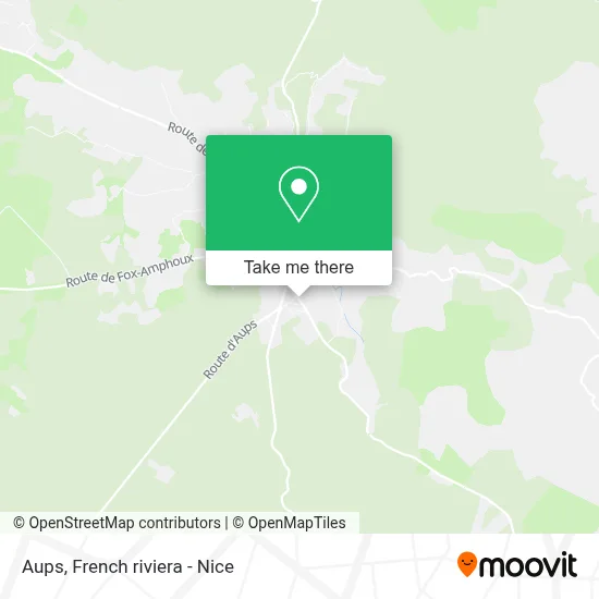 Aups map