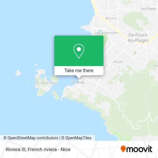 Riviera III map