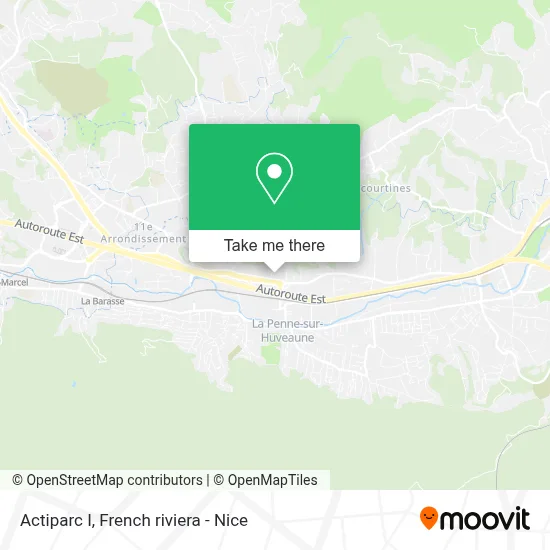 Actiparc I map