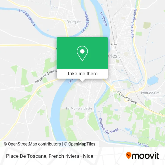 Place De Toscane map