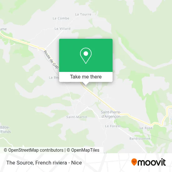 La Source map