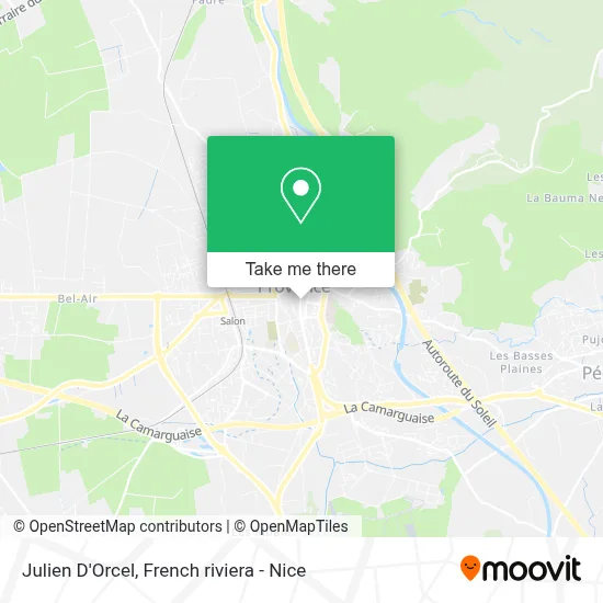 Julien D'Orcel map