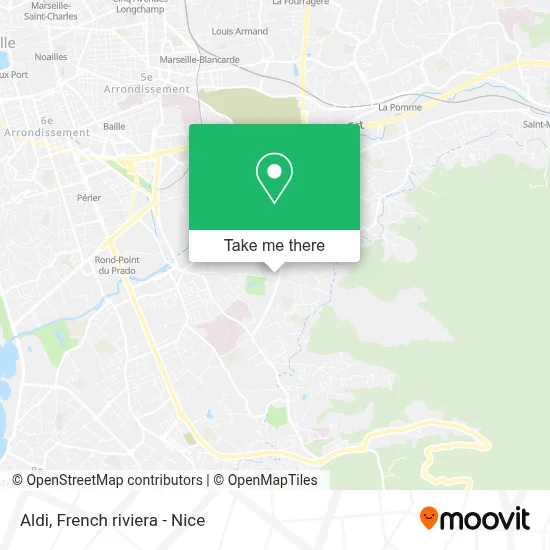 Aldi map