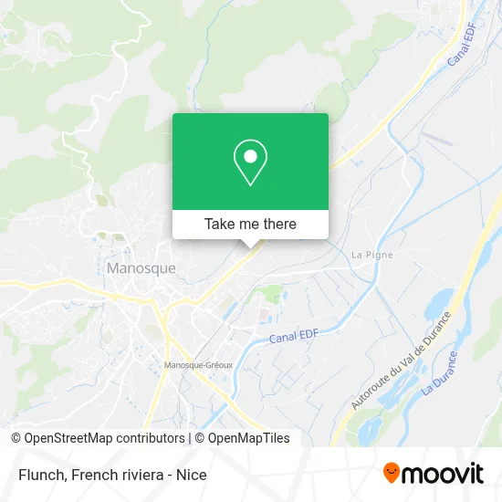Flunch map