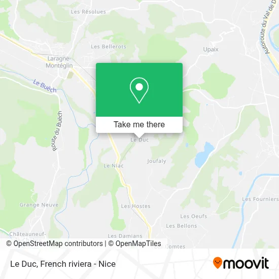 Le Duc map