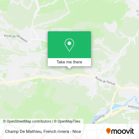 Champ De Mathieu map