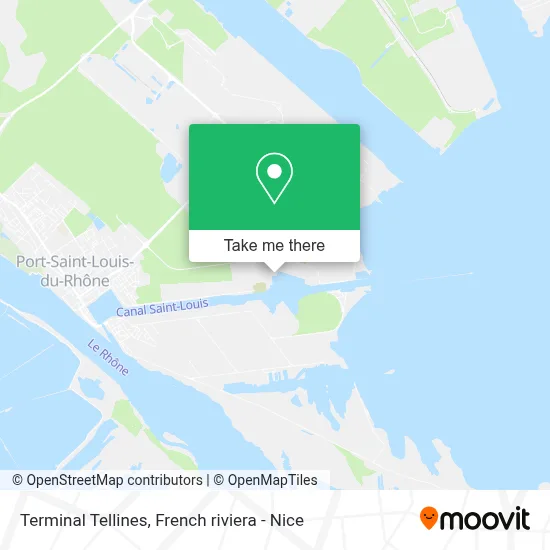 Terminal Tellines map