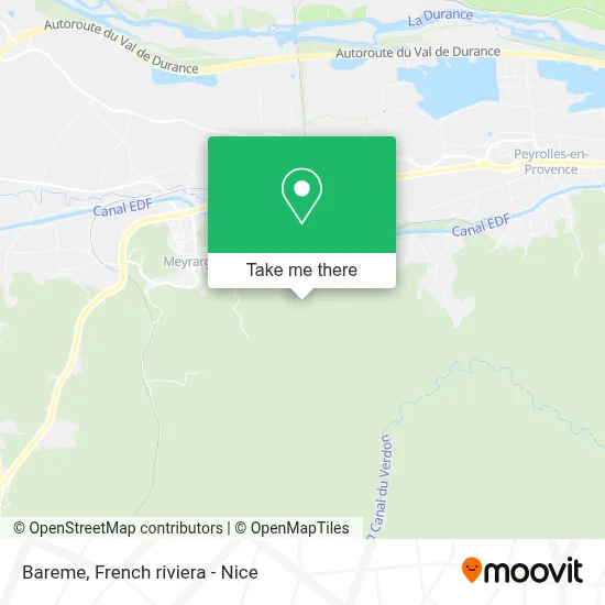 Bareme map