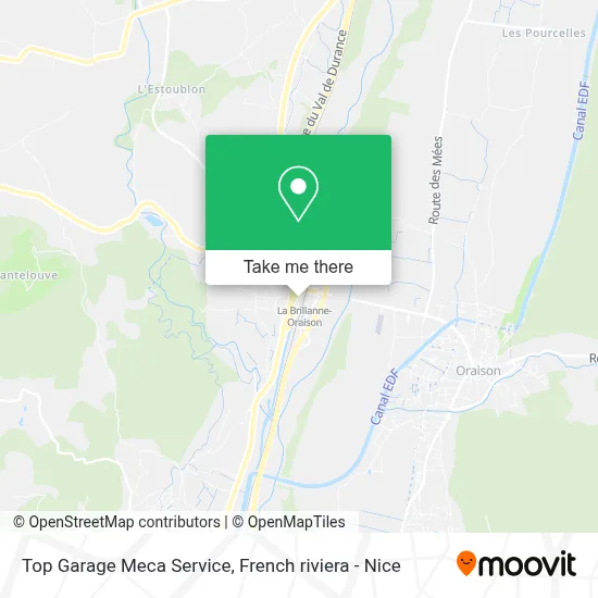 Top Garage Meca Service map