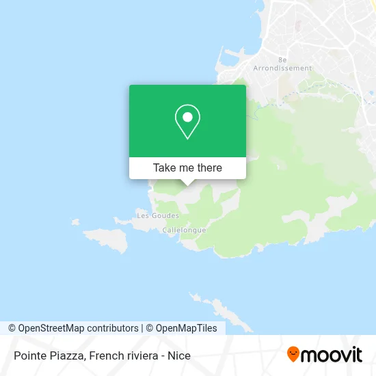 Pointe Piazza map