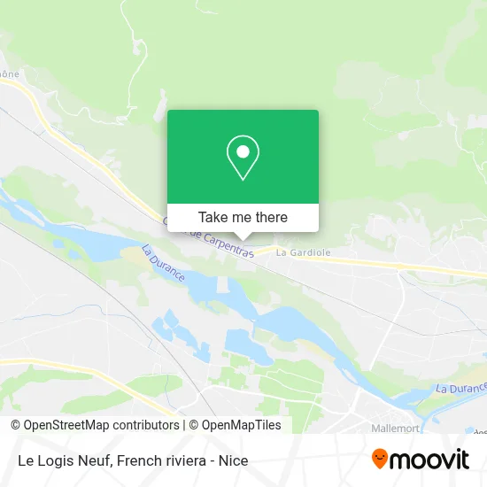 Le Logis Neuf map