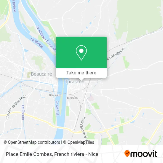 Place Emile Combes map