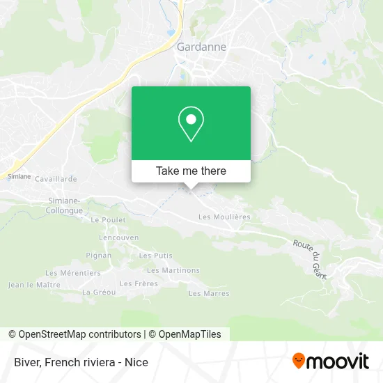 Biver map