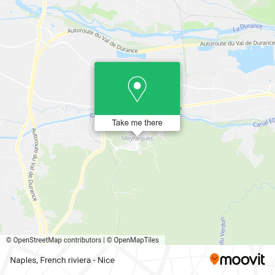 Napoli map